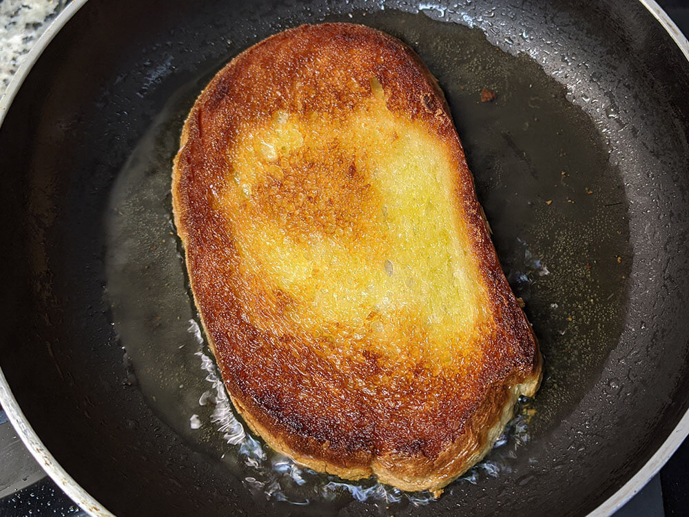 Pan frito.